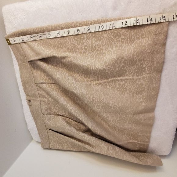 Stile Benetton textured tan skirt - Picture 4 of 7